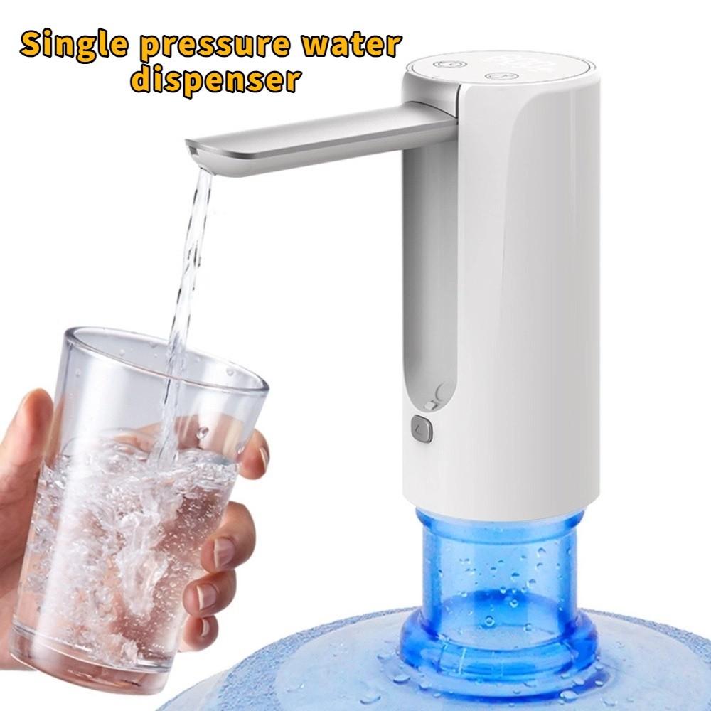 

Светодиодный дисплей Умный водяной насос Зарядка через USB Автоматический водяной насос Кемпинг белый