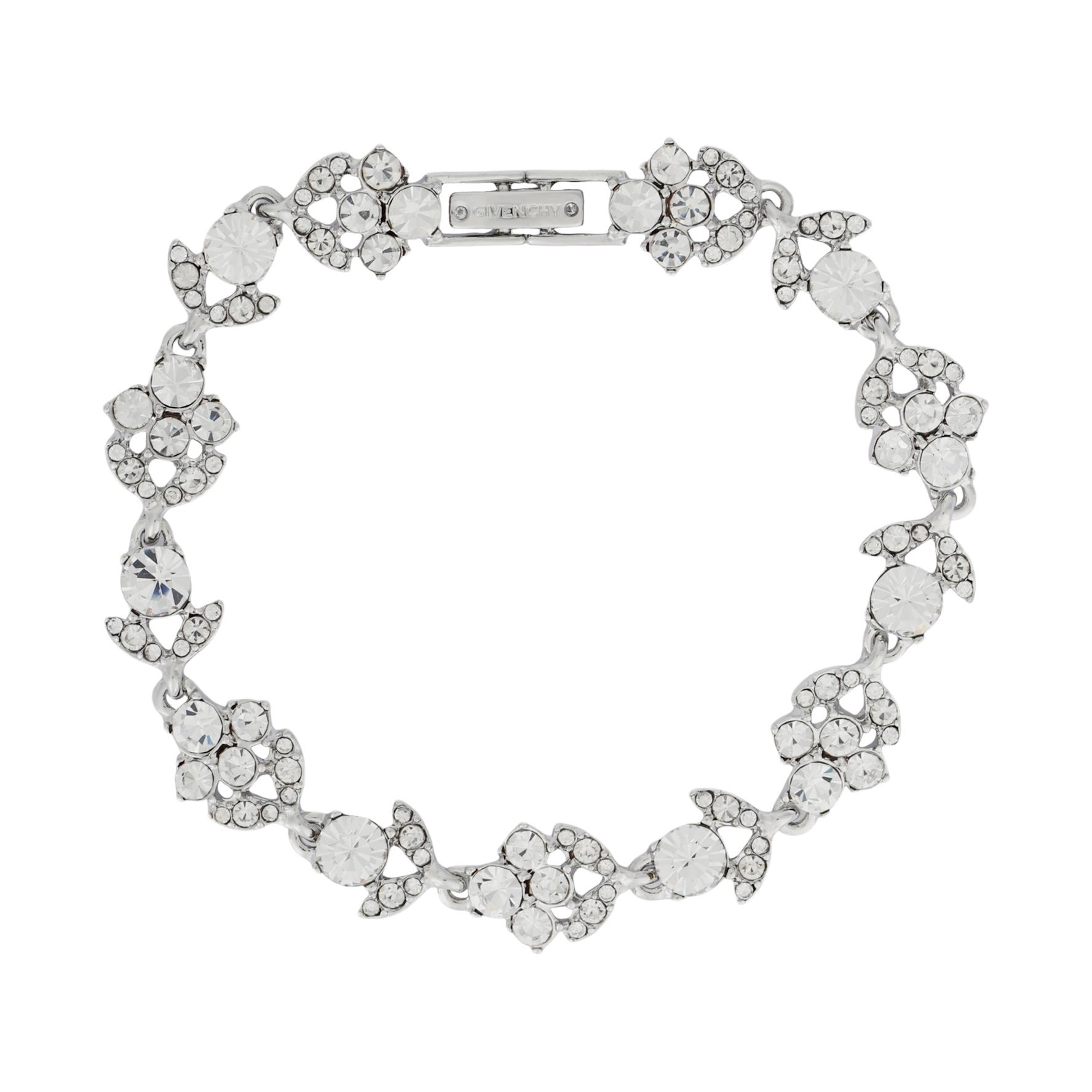 Givenchy Logo Design Bracelet Unisex Bracelets Silver 60516556-NY0 F,Silver