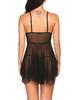 European and American erotic underwear, sexy suspenders, women's mesh see-through nightgown, erotic suit