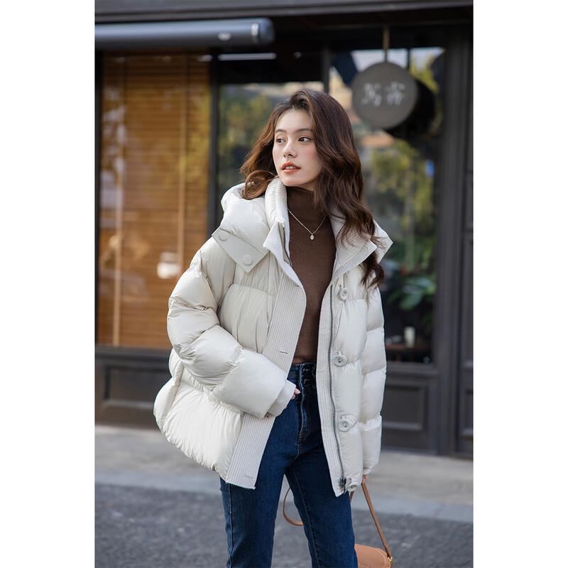 MOKANA Women's Urban Casual Long-Sleeve Down Jacket MKNJD3115