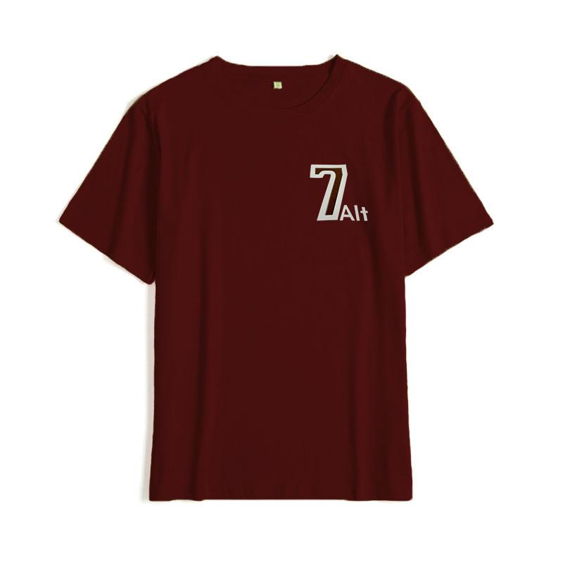 

Shellsuning летние футболки с круглым вырезом и 3D принтом, женские повседневные футболки с буквенным рисунком, женские простые уличные футболки с короткими рукавами, модные топы 3XL вино красного