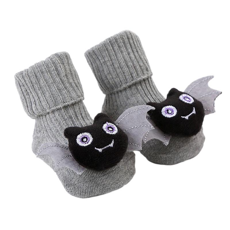 Kids Socks Toddler Non-slip Socks Cute Cartoon Cotton Socks for Baby Boys and Girls