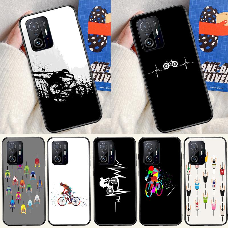 Bike Bicycle Case For Xiaomi 13 14 15 Ultra 11T 12T 13T 14T Pro POCO X7 Pro X3 X5 X6 M6 F5 F6 Pro Cover