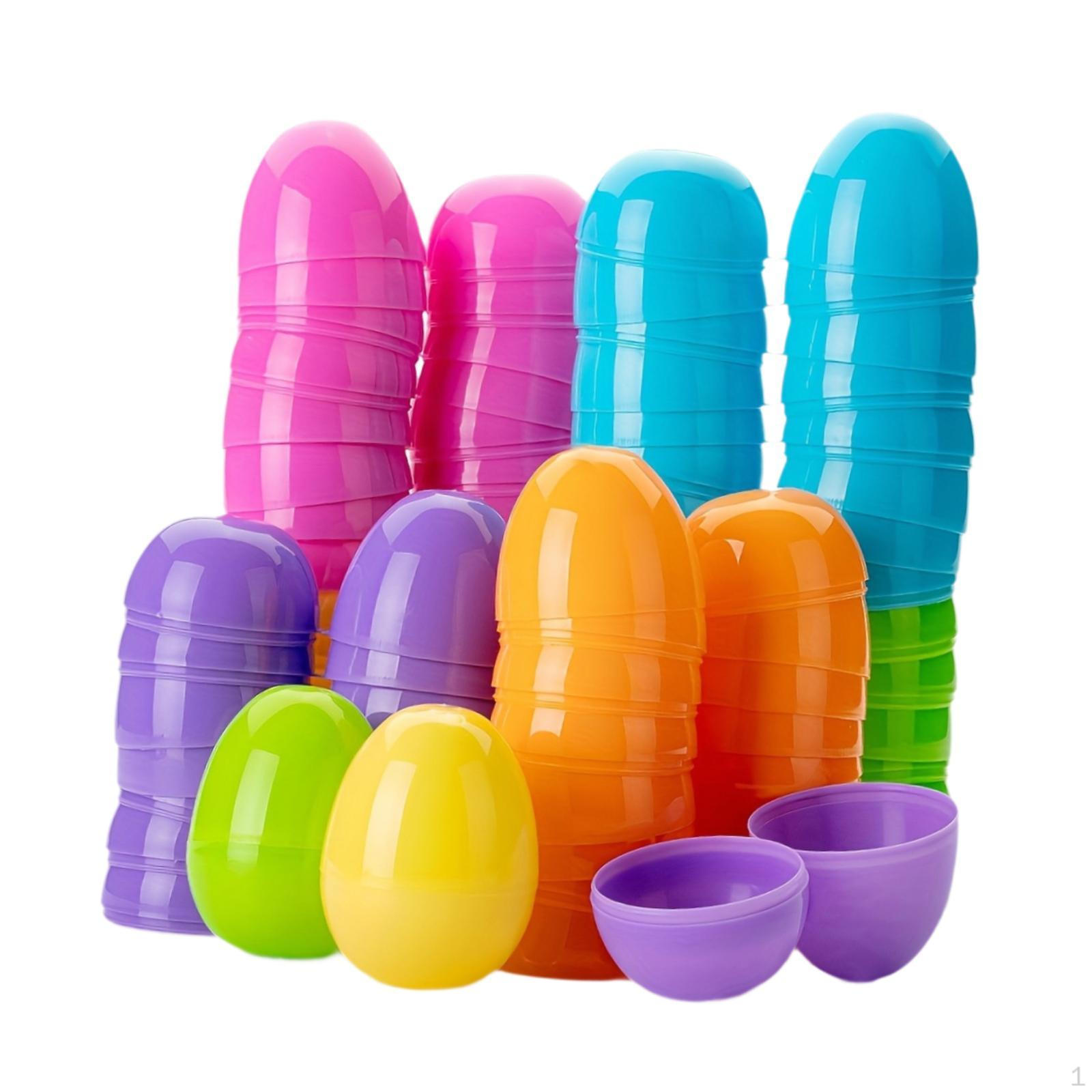 100x Наполняемые Пасхальные Яйца Пустые Пасхальные, Ненаполненные Наполнители для Корзины для Классных Наград