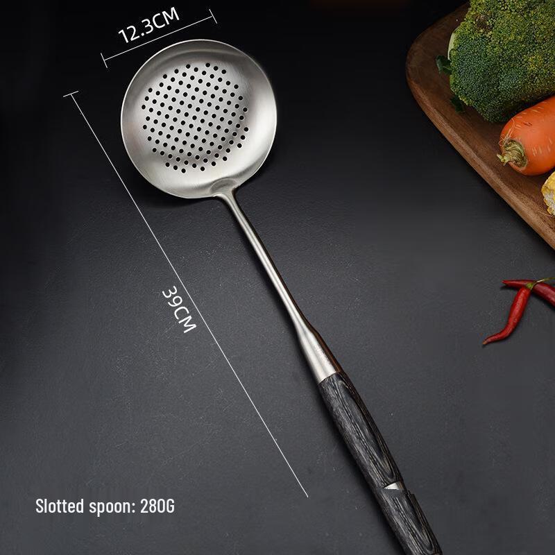 

ZISIZ 304 Stainless Steel Slotted Spoon