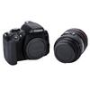JJC Canon Mount Rear Lens Caps and Body Caps for Canon EOS 5D III 6D 1DX III and Other Canon Mount Cameras and Lenses EF/EF-S (2 Pairs) 90D, 80D, IV,