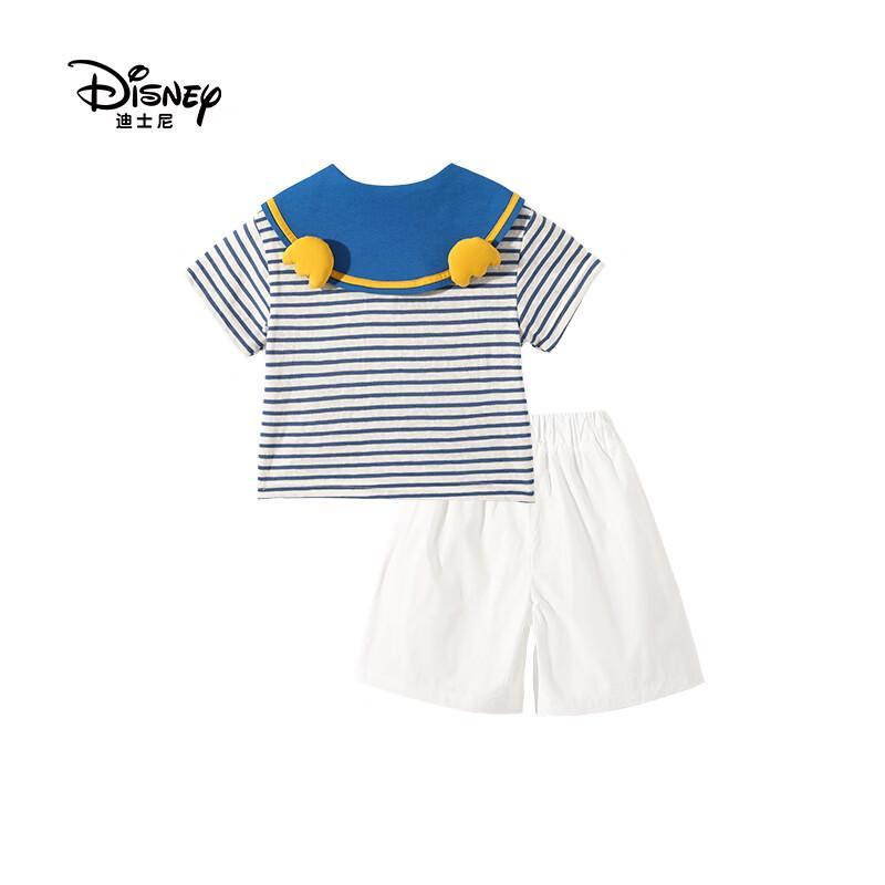 Disney Kids' Sailor Striped Polo & Shorts Set
