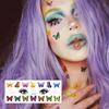 Waterproof Tattoo Stickers, Sweet Spice Girl Blush Face Stickers, Party Makeup, Holiday Prom Tattoo Stickers
