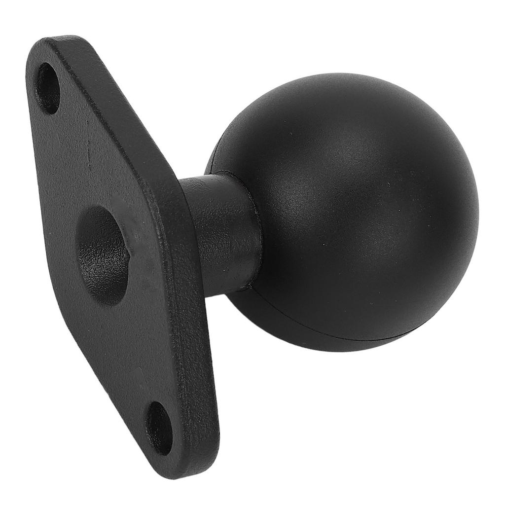 1.5in Ball Mount Base Anodized Aluminum Alloy Round Plate with C Size Double Socket Arm for RAM Mounts