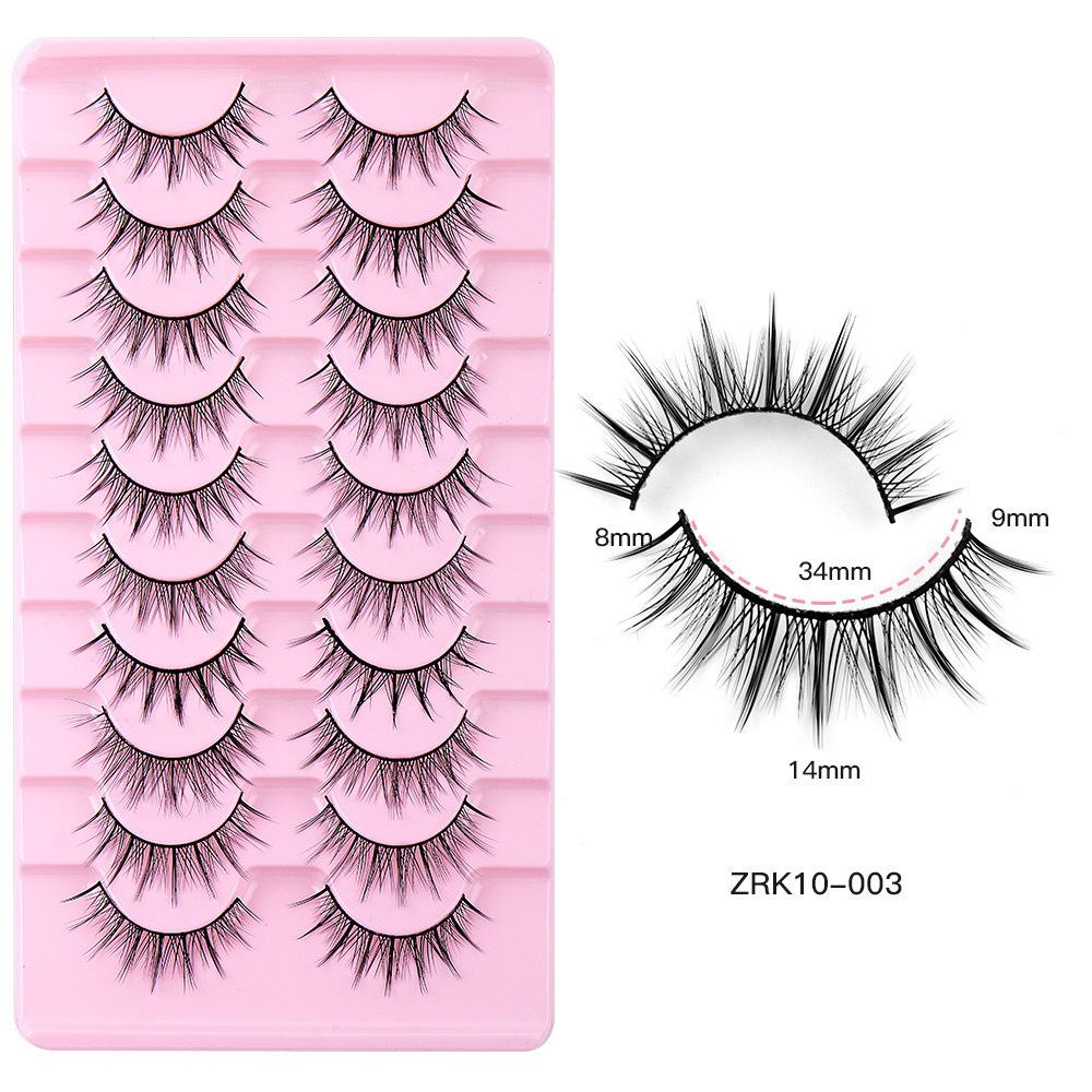 Barbie Comic Eyes False Eyelashes Daily Makeup Enlarges Eyes Natural Eyelashes