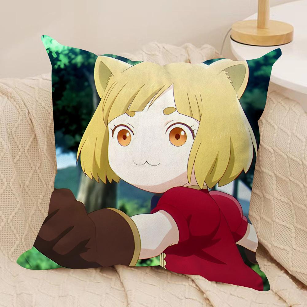 Kwaii AAkane KKinoshita Cushion Cover Soft Plush Fabric DoubleSided Printed Sofa Cushion Cover for All Seasons Home DecorGift