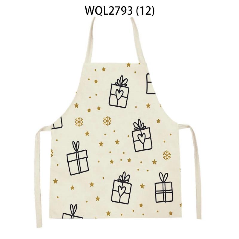 Cute Gifts Pattern Sleeveless Kitchen Aprons Home Decor Baking Accessories Household Cooking Pinafore Cleaning Tool Delantal