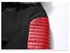 Men's Long Cotton Coat with Big Fur Collar, Thickened, 2018 Fashion.