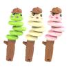 Swing Snake Whistle Toy Stress Relief Swinging Cartoon Snake Stick with Whistle Toddlers Boys Girls Interactive Educational Animal Toy