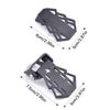 2Pcs MTB Rear Seat Footrest Mounted On Back Wheel Bike Pedals Folding Footboard Cycling Accessories Non-slip Bicycle Pedals