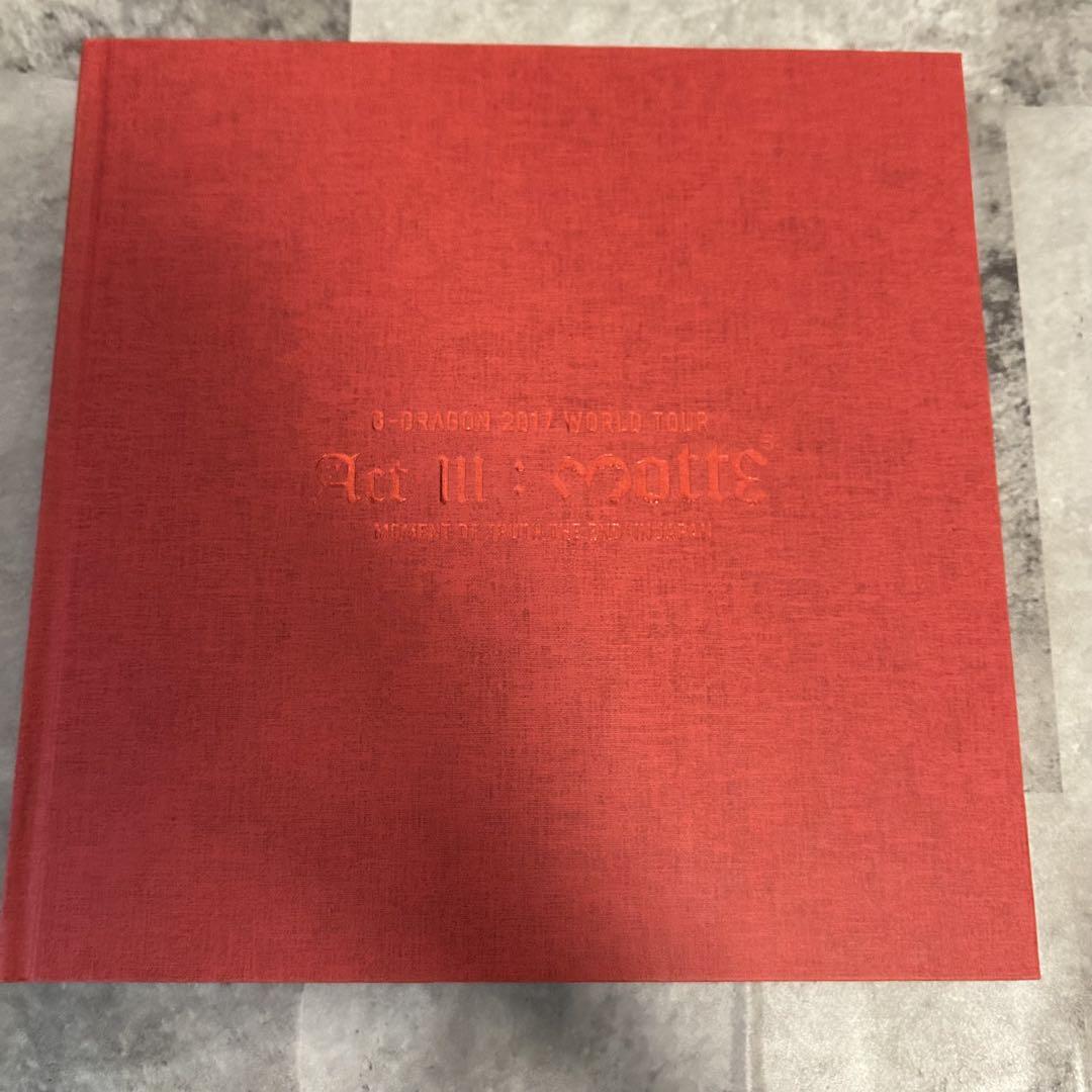 

[USED] G-DRAGON 2017 ACTIII MOTTE DVD First Press Limited Edition
