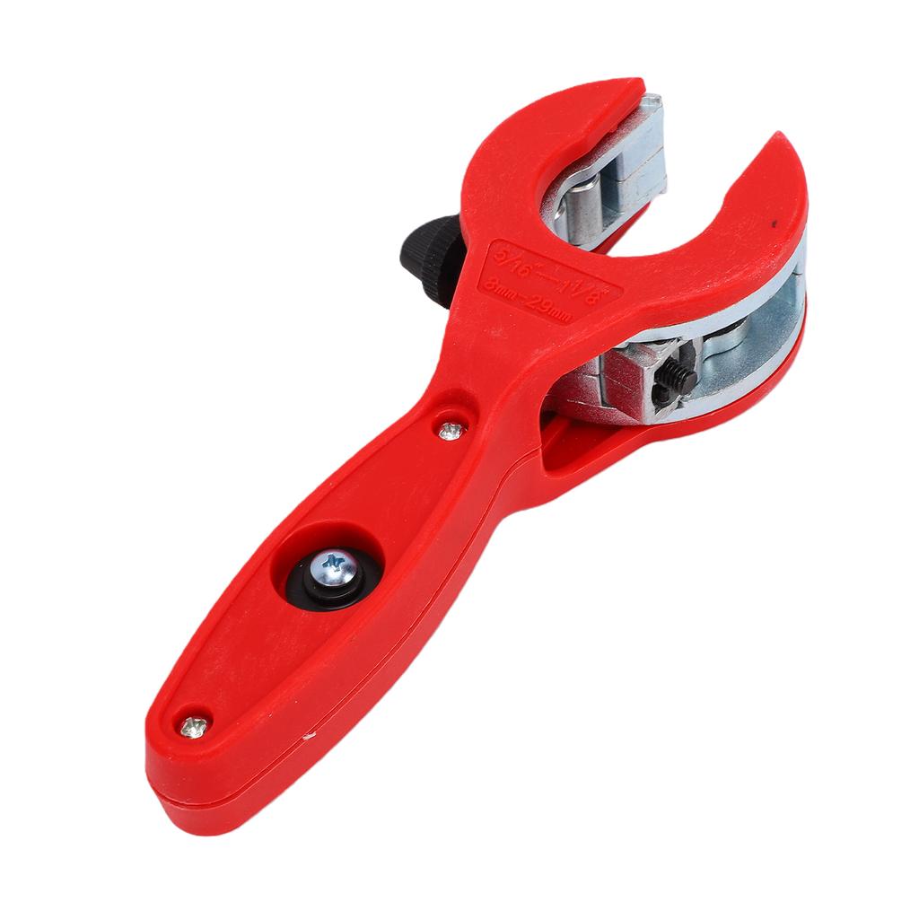 Ratchet Pipe Cutter 8-29mm, Multi-Purpose Tube Cutter for Cutting Copper, PVC and Plastic Pipes