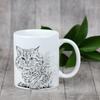 Selkirk Rex Cat I - Cup with a Cat, Cute Cup with Graphics, a Gift with Your Photo from the Art-Dog Brand
