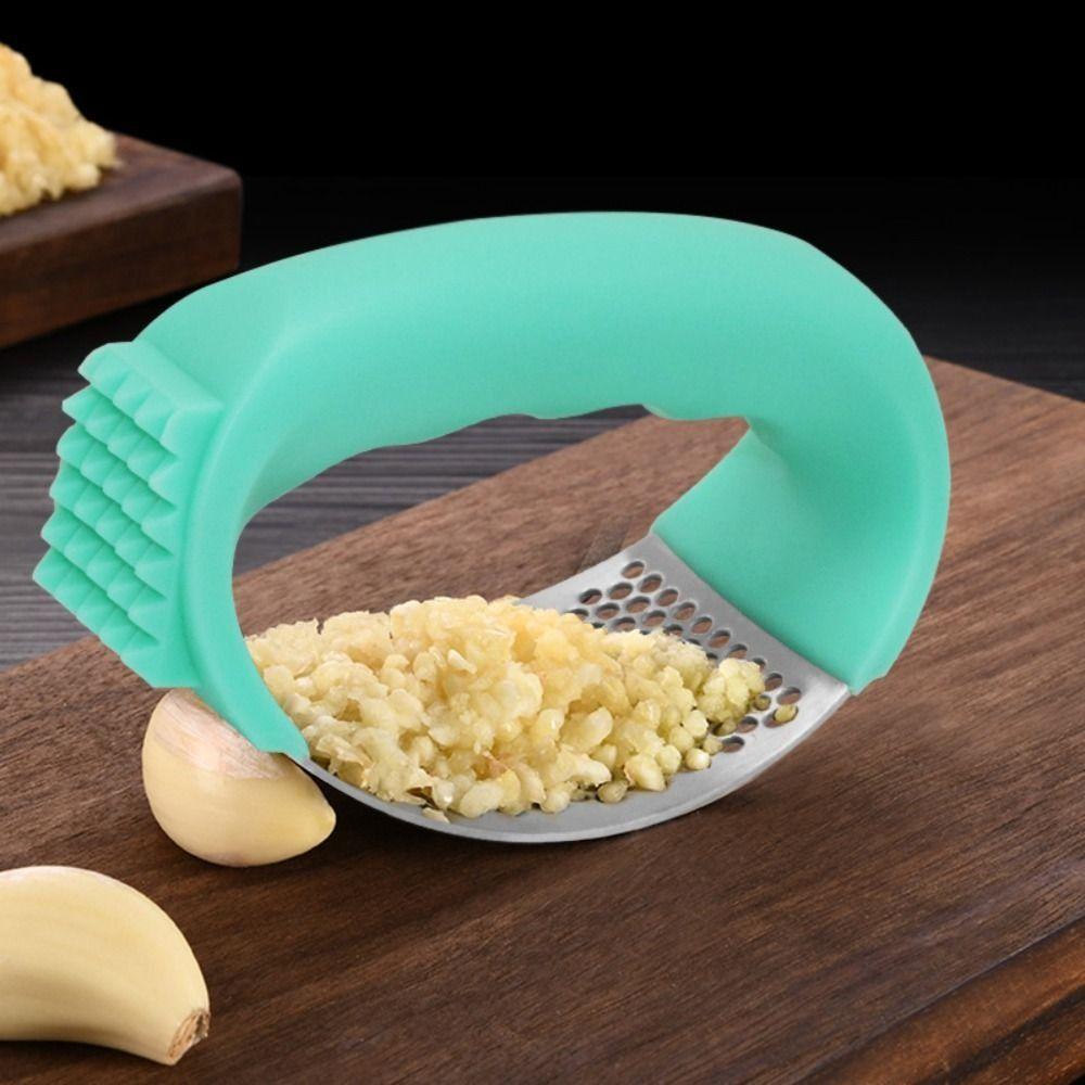 

Ginger Rocker Garlic Mincer Stainless Steel Chopping Garlic Tool Smash Garlic