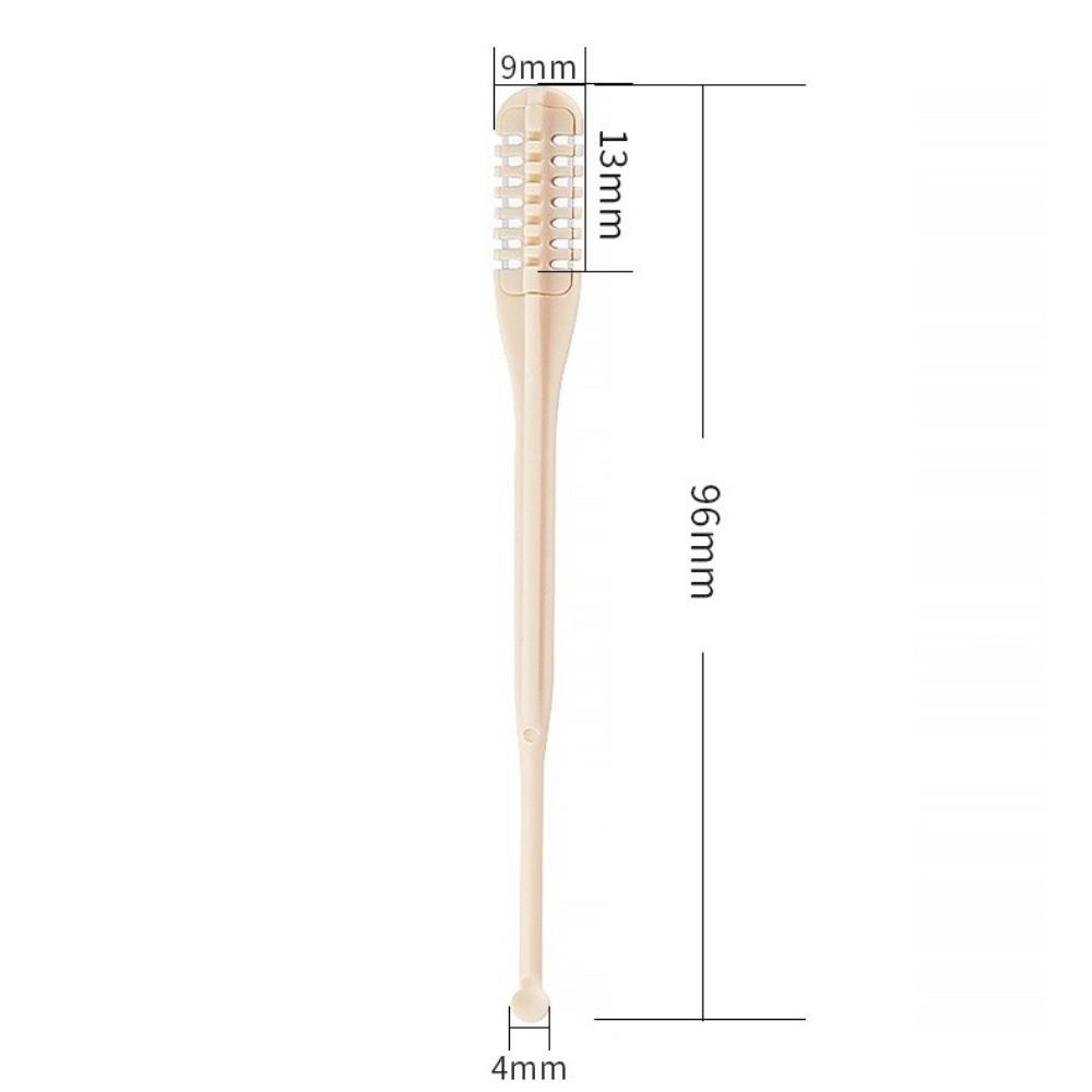 4pcs 360 Rotating Nose Ear Hair Trimmer Easy Clean Nose Hair Scissors New Nasal Clippers  Adult