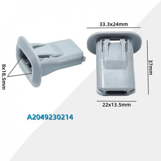 

2PCS Car Rear Seat Cushion Pad Clips A2049230214, 2049230214 For Mercedes-Benz