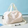 New Stylish Fitness Travel Bag, Hand-held and Shoulder-carryable, Large-capacity Oxford Cloth Dry-wet Separation Sports Bag with Independent Shoe