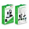 Cooling Fan for Game Machine Cooling Stand with LED Indicator,2 Controller Charging Stand Dock