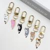 Cartoon  Cute Cat Kitten Keychain Kawaii Pet Paw Claw Pendant Keychains