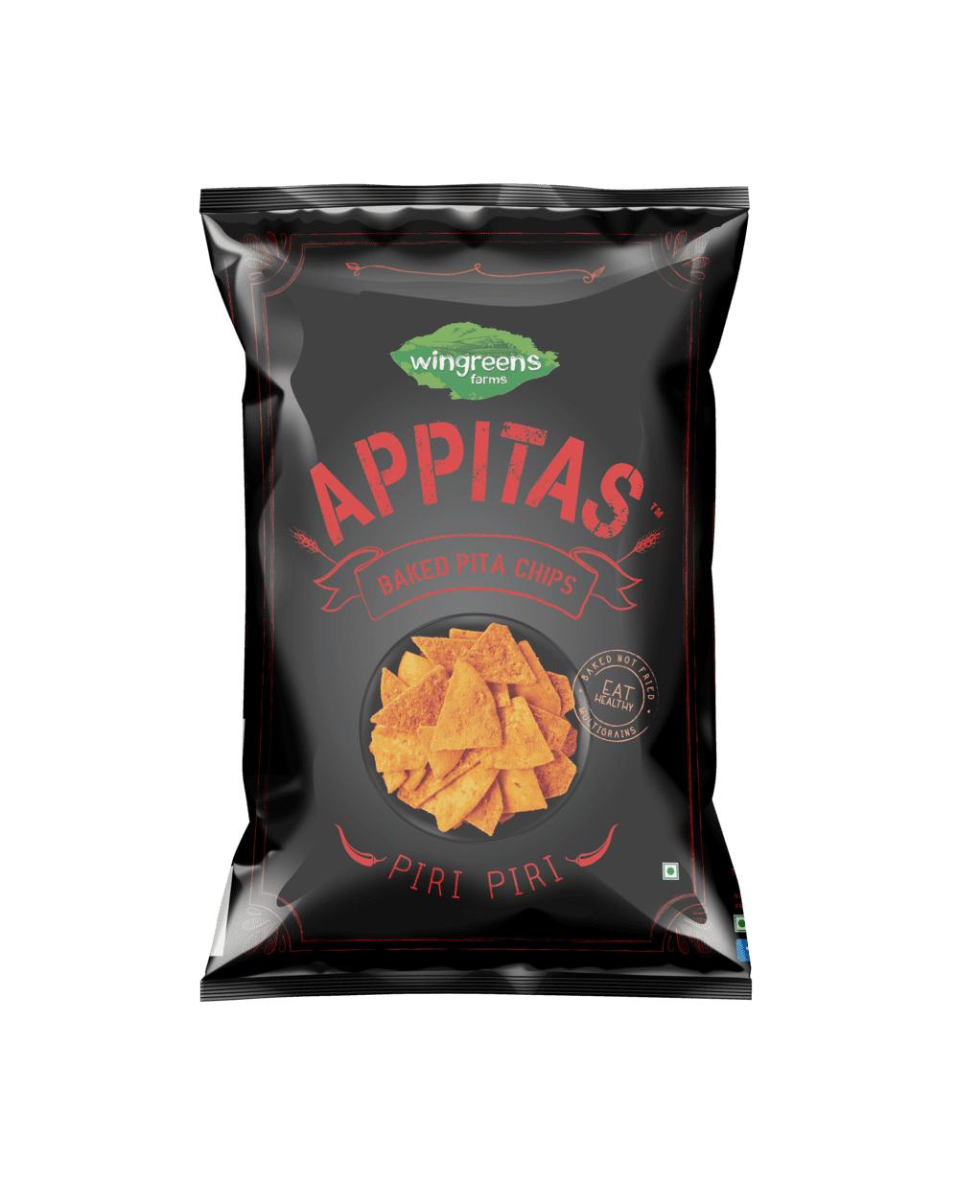 

Пита-чипсы с Пири-пири (60 г), Piri Piri Pita Chips, Wingreens Farms