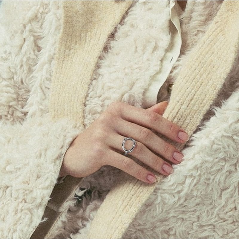 Dana Burton Hollow Link Symphony Open Ring