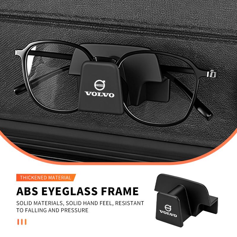 Auto Sonnenbrille Selbstklebend Auto Sitz Brillen Organizer Zubehör Für Volvo V60 V90 S60 S80 S90 C30 XC40 XC60 XC70 XC90
