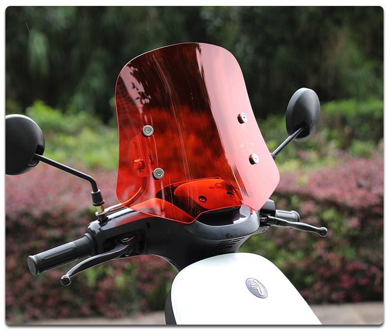 Front Windshield for Ninebot No. 9 Electric Scooter: Compatible with N and M Series