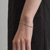 SAND GEM BALL BRACELET (BLACK)