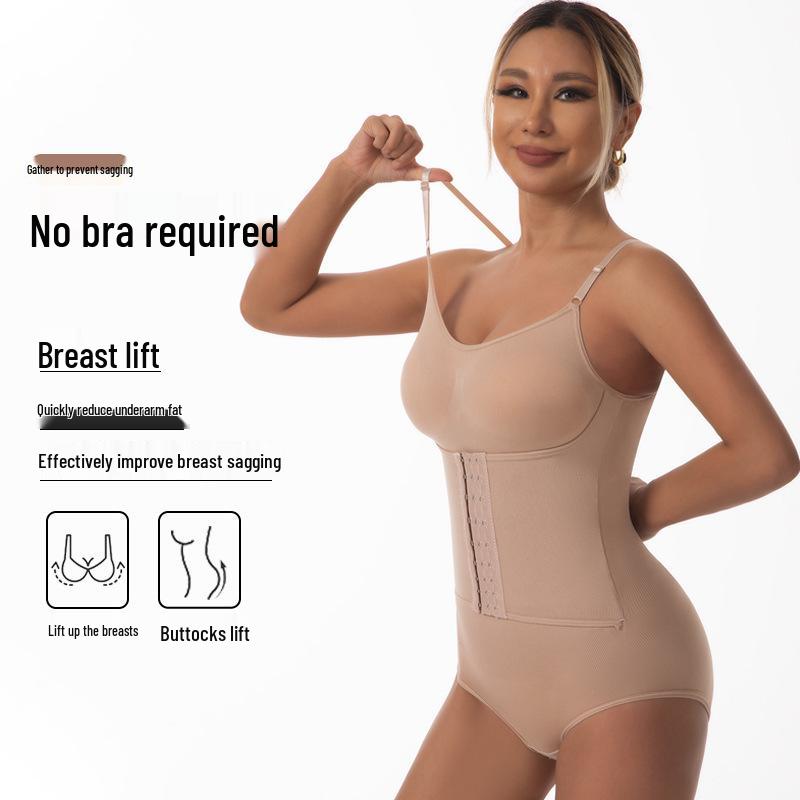 European Cross-Border Body Sculpting Seamless Tummy Control Bodysuit