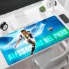 Turkish Football Star Gaming Mouse Pad Gamer Mousepad Computer Desk Keyboard Mat Non-Slip Rubber Bottom Office and Gaming Desk Decoration