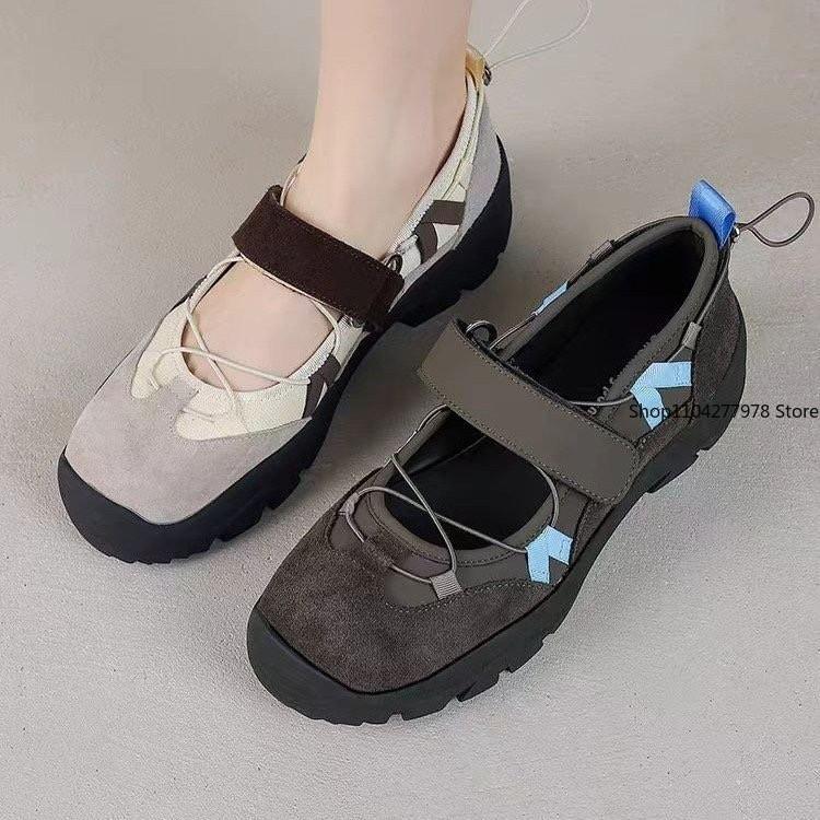 Fashion High Quality Women's Flat Shoes Round Toe Shallow Shoes Casual Breathable Slip-on Flat Outdoor 2025 Ladies Mary Jane Shoes