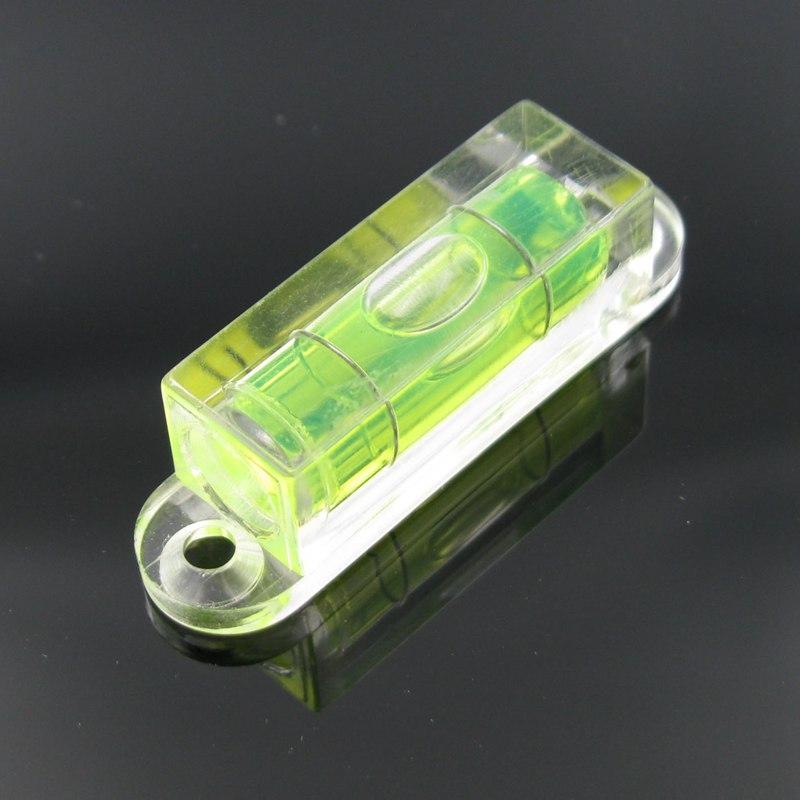 Acrylic Square Level Bubble Mini Spirit Level Bubble with Ears