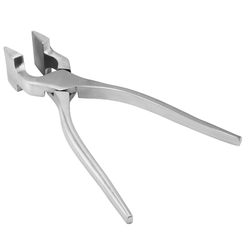 Heavy Duty Leather Flatten Pliers Polished Jaws Leather Craft Tools For DIY Projects
