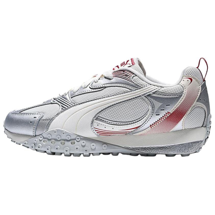 PUMA BLKTOP RIDER V2 Низкие Повседневная Обувь Унисекс Серебристо-Серый 35.5