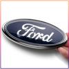 11.5x4.5cm Rear Trunk Emblem Sticker for Ford Ranger Escape Mondeo Fusion Fiesta Kuga Edge Focus Mustang Car Logo Badge Accessories