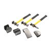 STEELMIGHT Sheet Metal Hammer Sheet Metal Hammer Automotive Repair Metalworking Comes with Special 7pcs Set, Dolly, 7-piece Set, Maintenance, Tools,