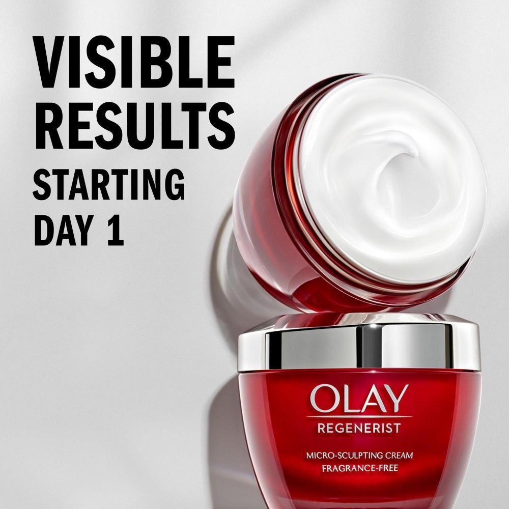 Olay Regenerist Fragrance Free Micro Sculpting Cream 1.7 Oz