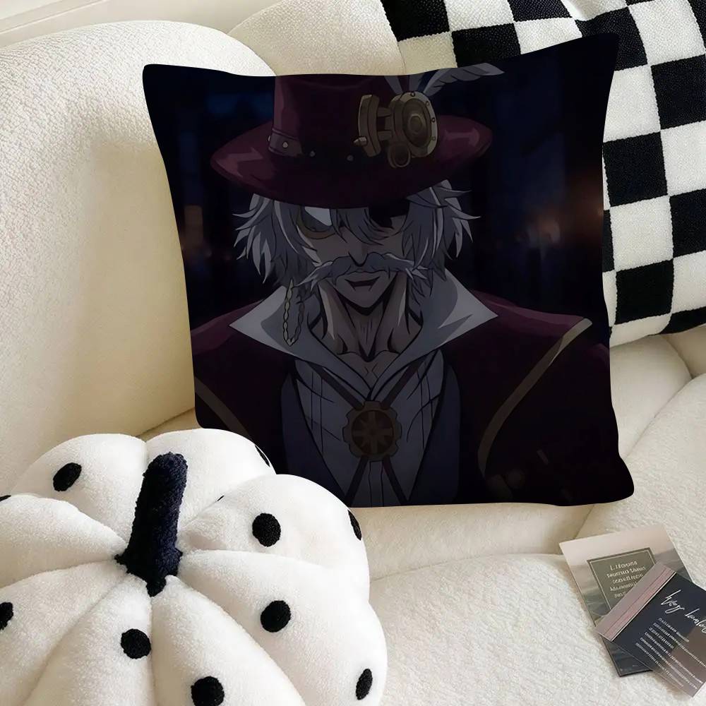 Popular Anime Record Of Ragnarok Pillow Case Fashion Square Pillowcase Bedroom Sofa Room Ins Decoration Leisure