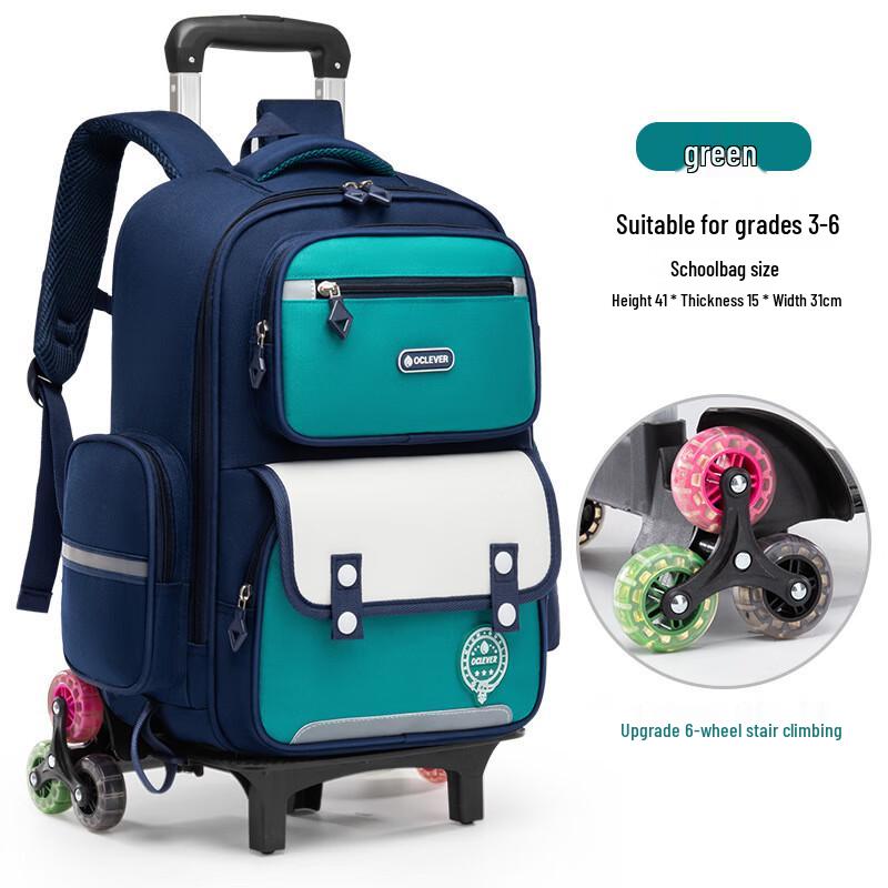 Kids Rolling School Bag