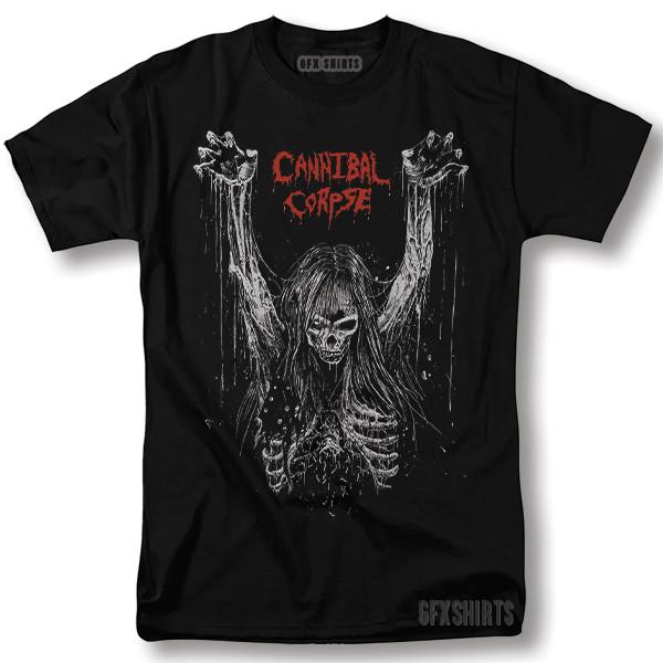 Canibal Corpse Shirt Rock Merch Concert Tour Vntg Graphic Design T-Shirt Unisex T-Shirt M