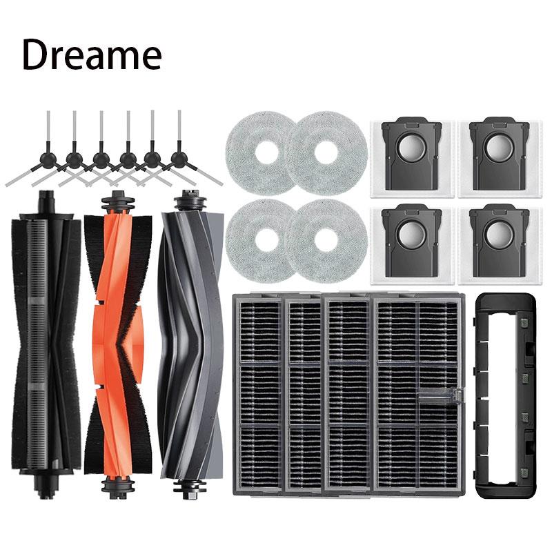 Für Dreame L10S Pro Ultra Heat, X30 Ultra, X30 Pro Plus Ersatzteile Zubehör Bürste Filter Mopptuch Staubbeutel