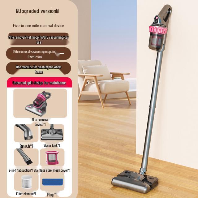 Cordless Handheld Vacuum & Mop All-in-One with Super Powerful Suction