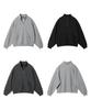 Union Studio ( 2 Pack ) Oversized Cut-Line Sweatshirt Half-Zip ( 3 Colors )