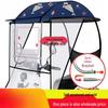 Toldo Hinchable para Vehículo Eléctrico: Toldo, Parabrisas y Cubierta Impermeable para Bicicletas y Motocicletas