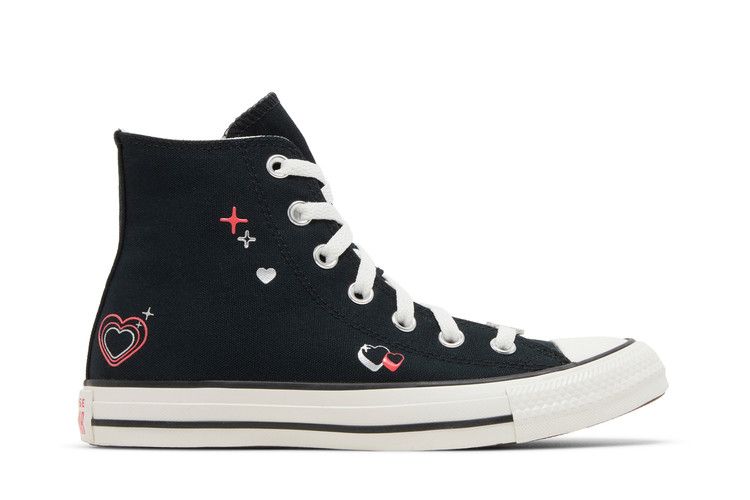 Converse Wmns Chuck Taylor All Star High 'Y2K Heart - Black'